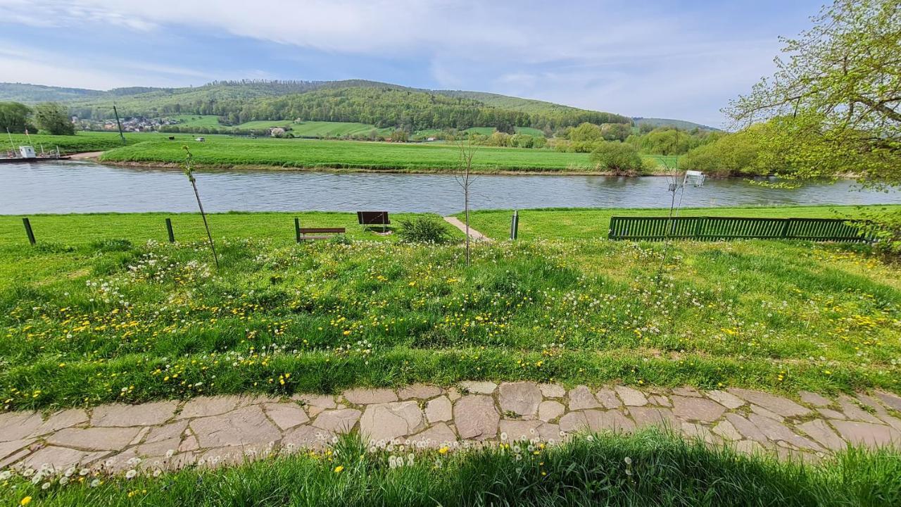 Haus An Der Weser Oedelsheim Екстер'єр фото